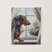 Dachshund Legpuzzel (Verticaal)