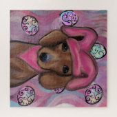 Dachshund       legpuzzel (Horizontaal)