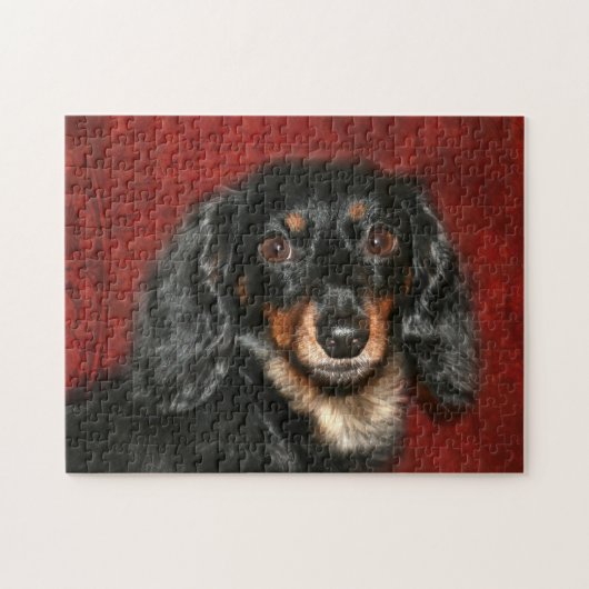 Dachshund Legpuzzel (Horizontaal)