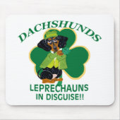 DACHSHUND LEPRECHAUN MUISMAT (Voorkant)