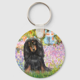 Dachshund (LH-BT) - Tuin Sleutelhanger