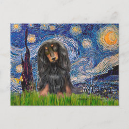 Dachshund (LHBT) - De sterrenhemel Briefkaart