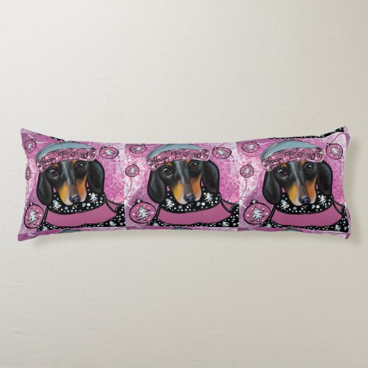 DACHSHUND LICHAAMSKUSSEN (Voorkant)