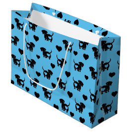 Dachshund Liefde Gift Zak Groot Cadeauzakje