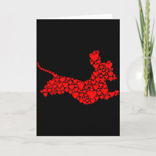 Dachshund Liefde Honden Moeder Vrouwelijke Dames V Kaart