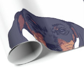 Dachshund-liefhebbers Cadeaupapier (Rol Hoek)