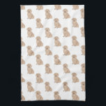 Dachshund (Long Haire, Red) Theedoek<br><div class="desc">Ik hou van dit zoete patroon van een rode, langharige, engelse waterverf van de dachshund, omdat het klassiek genoeg is om als neutraal te dienen, maar poppen als een zelfstandig stuk! Het is de perfecte aanvulling op elke familiekamer, kleuter, kantoor of zelfs de grot van het man! Voor de liefste...</div>