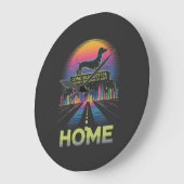 Dachshund Long Silhouettes, Longer Shadows Of Love Grote Klok (Hoek)