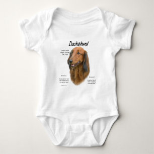 Dachshund (longhair) Geschiedenis Ontwerp Romper