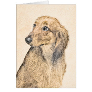 Dachshund (Longhaire) Schilderen - Oorspronkelijke