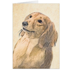 Dachshund (Longhaire) Schilderen - Oorspronkelijke