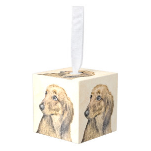 Dachshund (Longhaire) Schilderen - Oorspronkelijke Decoratie