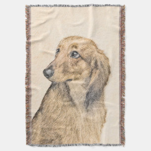 Dachshund (Longhaire) Schilderen - Oorspronkelijke Deken