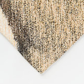 Dachshund (Longhaire) Schilderen - Oorspronkelijke Fleece Deken (Hoek)