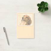 Dachshund (Longhaire) Schilderen - Oorspronkelijke Post-it® Notes (Kantoor)
