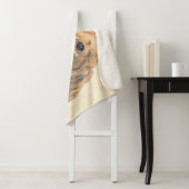 Dachshund (Longhaire) Schilderen - Oorspronkelijke Sherpa Deken (In situ)