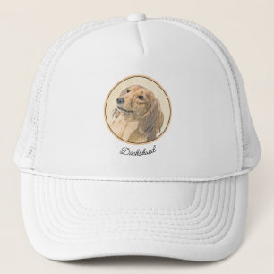 Dachshund (Longhaire) Schilderen - Oorspronkelijke Trucker Pet