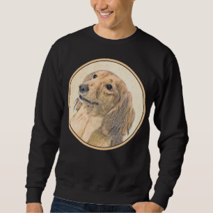Dachshund (Longhaire) Schilderen - Oorspronkelijke Trui
