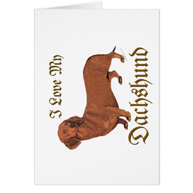 Dachshund Love (Voorkant)
