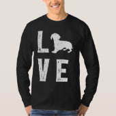Dachshund Love  1 T-shirt (Voorkant)