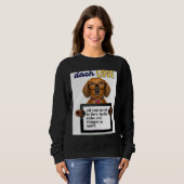 Dachshund Love 430 Trui (Voorkant volledig)