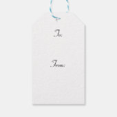 Dachshund Love Cadeaulabel (Achterkant)
