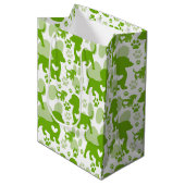 Dachshund Love Dog Gift Bag Medium Cadeauzakje (Voorkant Gekanteld)