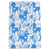 Dachshund Love Dog Gift Bag Medium Cadeauzakje (Achterkant)