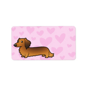 Dachshund Love Etiket