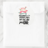 Dachshund Love Glossy Sticker 3 inch (vel van 20 i (Tas)