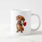 Dachshund Love Grote Koffiekop (Rechts)