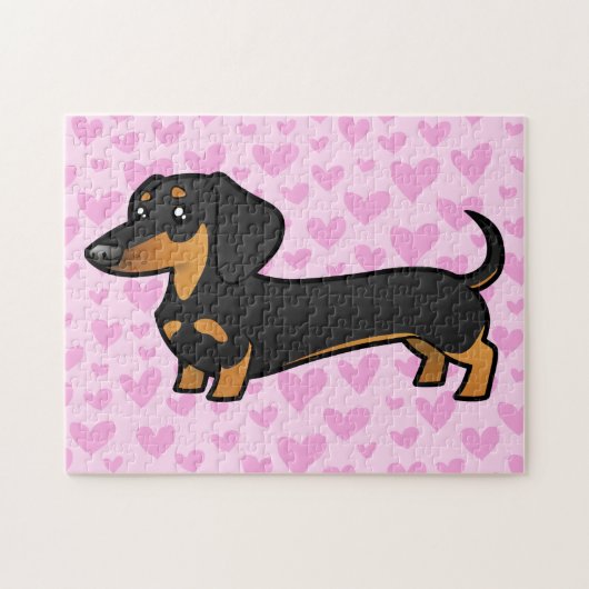 Dachshund Love Legpuzzel (Horizontaal)