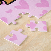 Dachshund Love (longhair) Legpuzzel (Zijkant)