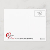 Dachshund Love Meter Briefkaart (Achterkant)