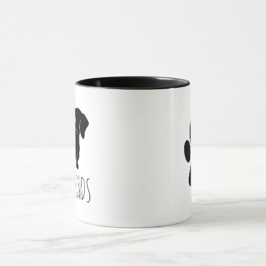 Dachshund Love Mok (Midden)