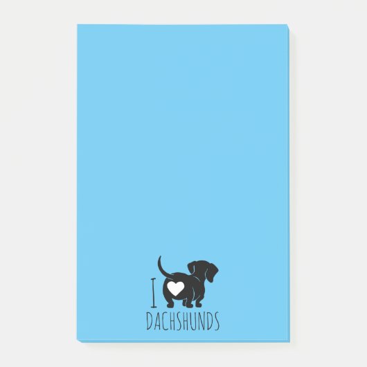 Dachshund Love Post-it® Notes (Voorkant)