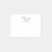 Dachshund Love Post-it® Notes (Voorkant)