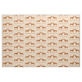 Dachshund Love. Stof (Fat Quarter)