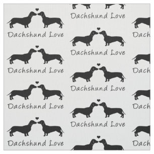 Dachshund Love. Stof