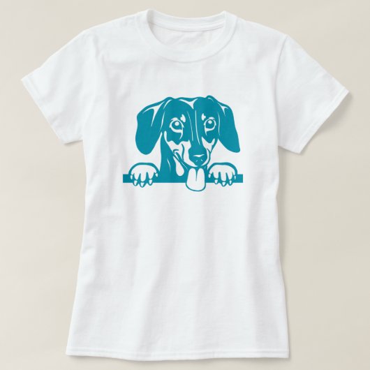 Dachshund Love T-Shirt (Design voorkant)