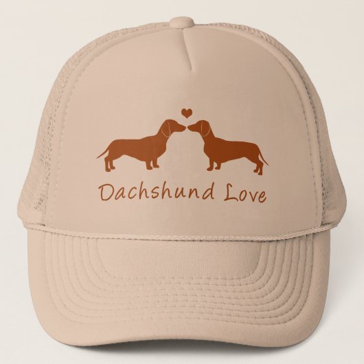 Dachshund Love. Trucker Pet (Voorkant)