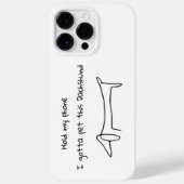 DACHSHUND LOVER Hoesje-Mate iPhone 14 Pro Max Hoes (Achterkant)
