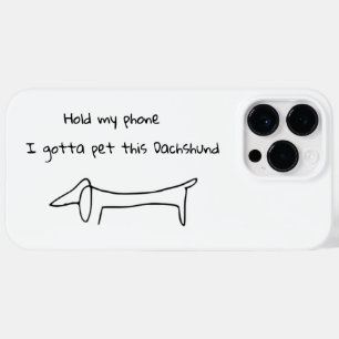 DACHSHUND LOVER Hoesje-Mate iPhone 14 Pro Max Hoes