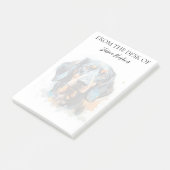 Dachshund Lover Monogrammed Dog Post-it® Notes (Schuin)