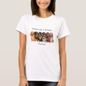 Dachshund Lover T-shirt-Shirt T-shirt (Voorkant)