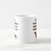 Dachshund Lover Thanksgiving Day Dog Owner Weenie Koffiemok (Center)