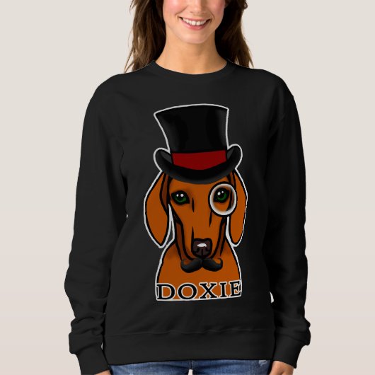 Dachshund Lovers Gentleman Doxie Trui (Voorkant)