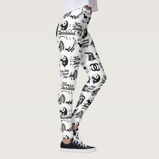 Dachshund Lovers Leggings (Rechts)
