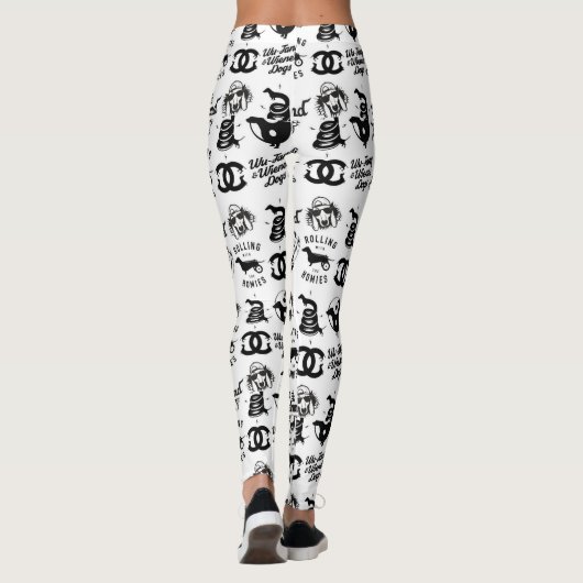 Dachshund Lovers Leggings (Achterkant)