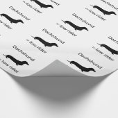 Dachshund = Lowrider Cadeaupapier (Hoek)